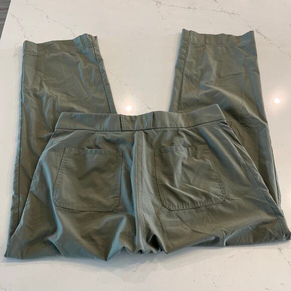 Athleta Tribeca Utility Crop Straight Pants Green Size‎ 6 - Picture 5 of 11